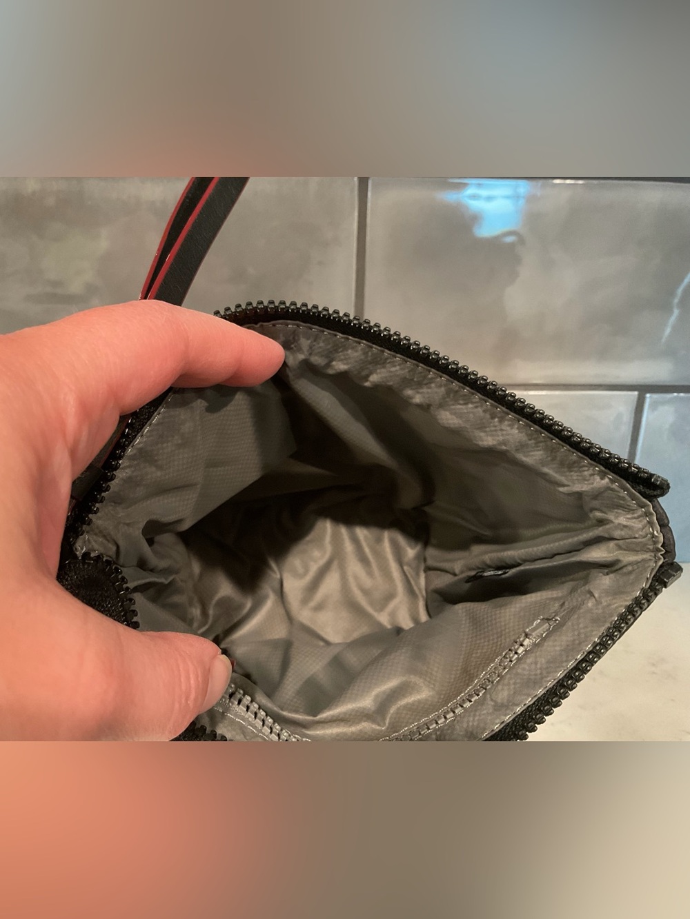MZ Wallace Black Metro Wristlet Pouch - Picture 4 of 9
